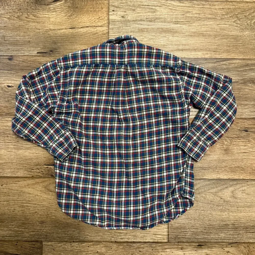 Vintage 90s Polo Sport Ralph Lauren Plaid Flannel Shirt